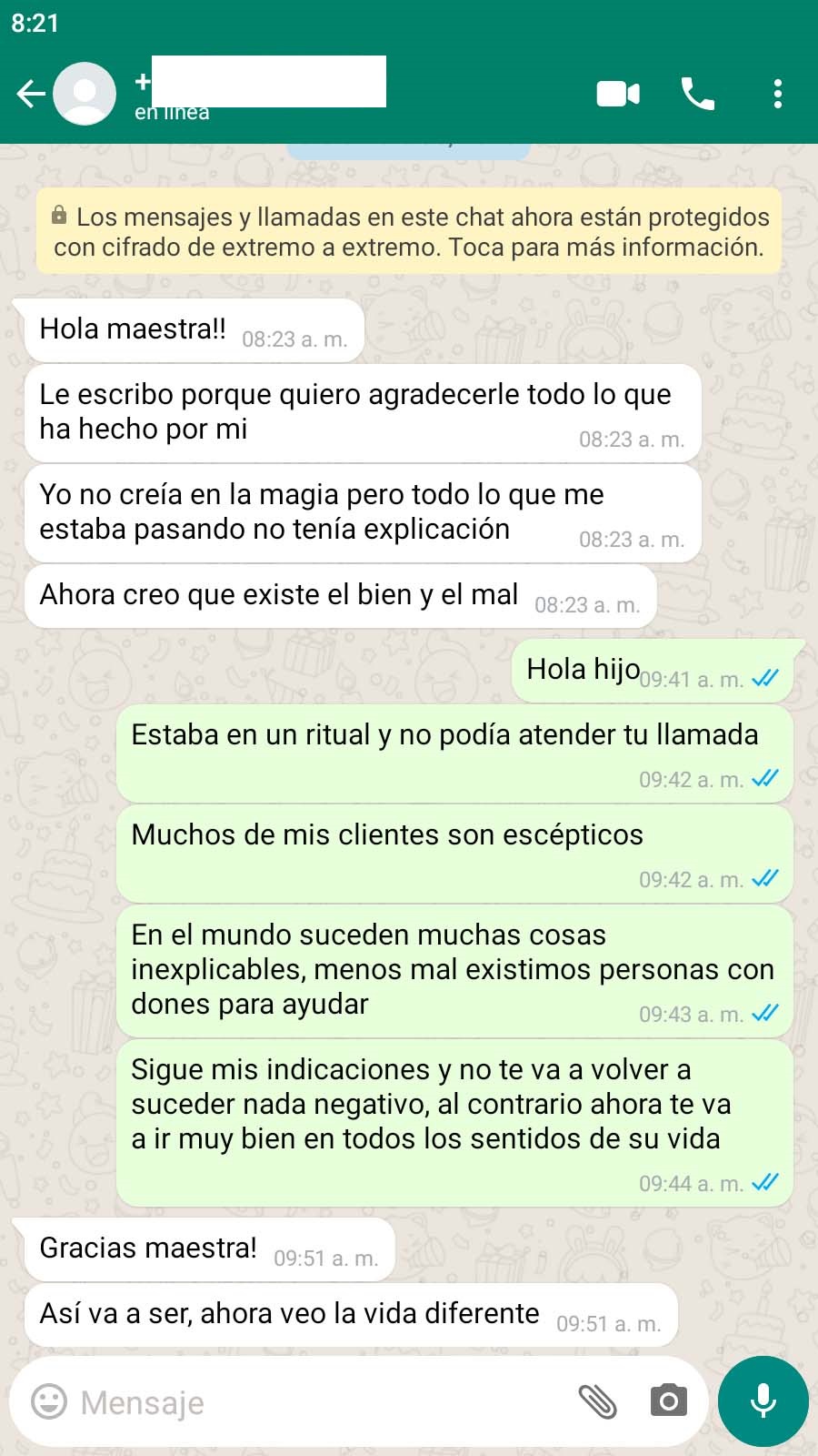 Testimonio 1
